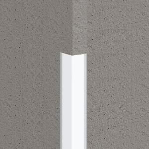 Cornier flexibil PVC, 30x30 mm, 2,75 m, alb